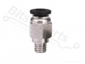 Pneufit met rechte koppeling PC4-M6 4mm